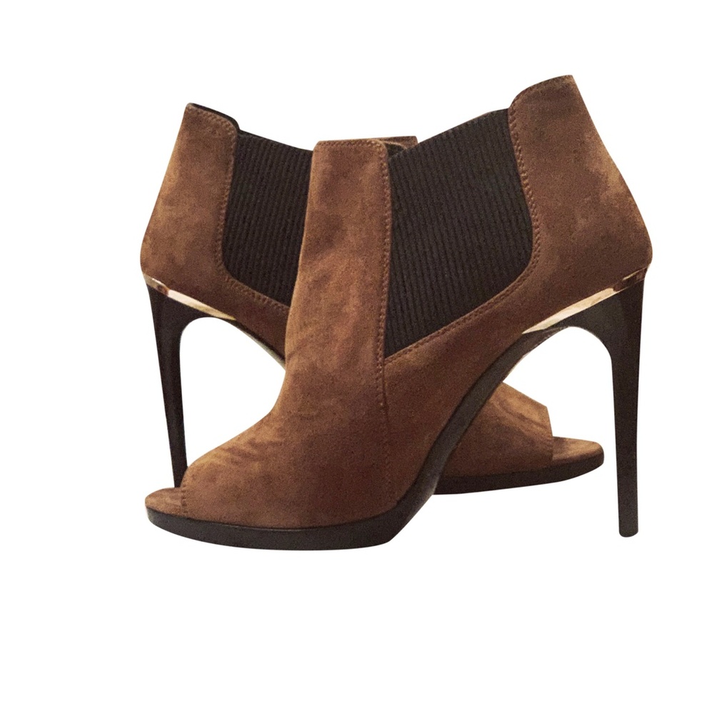 New Burberry Harbourne Open-Toe High Heel Bootie - Picture 3 of 9